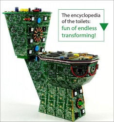 The encyclopedia of the toilets:  fun of endless transforming!